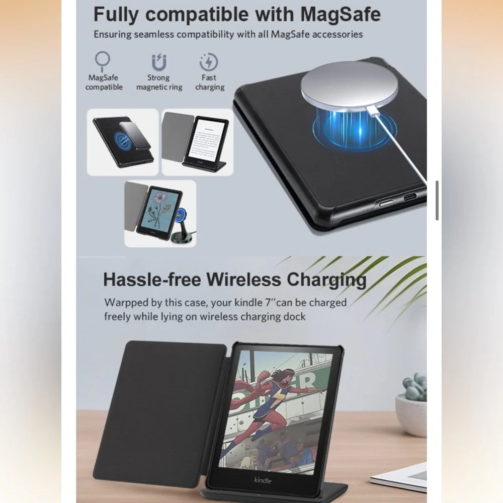 Cobak magnetic case for 7” kindle 12th generation